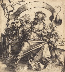 The Ravisher, c. 1495. alkotó: Albrecht Dürer