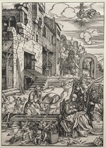A nyugalom Egyiptomban alkotó: Albrecht Dürer