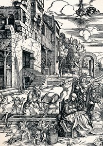 A többi az egyiptomi repülés során, 1506 1906 alkotó: Albrecht Dürer