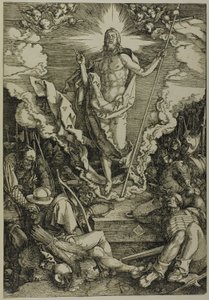 A feltámadás, A nagy szenvedélyből alkotó: Albrecht Dürer