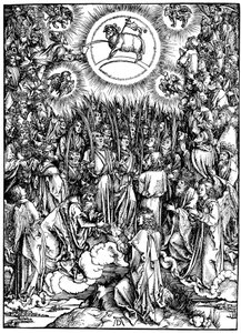 Szent János apokalipszis kinyilatkoztatása, 1498 alkotó: Albrecht Dürer