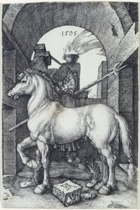 A kis ló, 1505 alkotó: Albrecht Dürer
