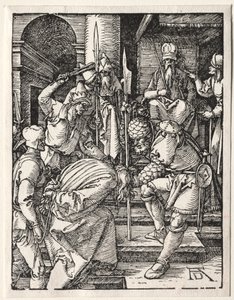 A kis passió: Krisztus Anna előtt alkotó: Albrecht Dürer