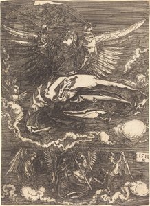 Az Egy angyal által tartott Sudarium alkotó: Albrecht Dürer