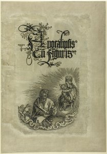 Szent Jánosnak megjelenő Szűz, Az Apokalipszisből alkotó: Albrecht Dürer
