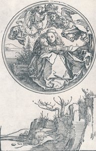 A két angyal által megkoronázott Szűz, c1515 1906. alkotó: Albrecht Dürer