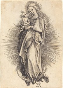 Szűz a félholdon alkotó: Albrecht Dürer