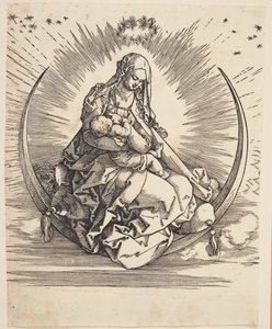 Szűz a félholdon alkotó: Albrecht Dürer