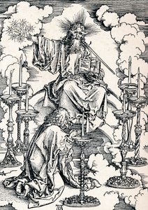 A hét gyertyatartó látomása, 1498 1906. alkotó: Albrecht Dürer
