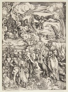 A babiloni kurva az Apokalipszisből alkotó: Albrecht Dürer