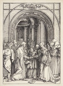 A Szűzanya eljegyzése alkotó: Albrecht Dürer