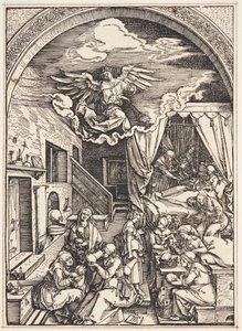 A Szűz születése alkotó: Albrecht Dürer