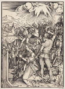 Szent Katalin vértanúsága alkotó: Albrecht Dürer