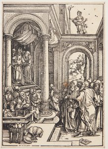 Szűzanya bemutatása a templomban alkotó: Albrecht Dürer