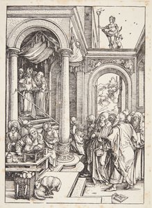 Szűzanya bemutatása a templomban alkotó: Albrecht Dürer