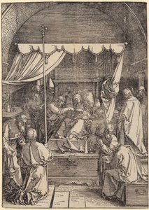 Szűz Mária halála alkotó: Albrecht Dürer