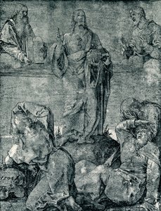 Színeváltozás a Tábor-hegyen alkotó: Albrecht Dürer