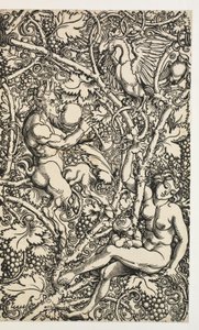 Két minta gobelinhez szatyrcsaláddal alkotó: Albrecht Dürer