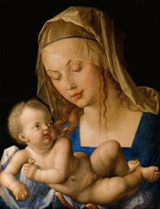 Szűz és gyermeke körtével alkotó: Albrecht Dürer