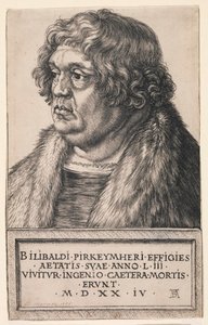 Willibald Pirckheimer alkotó: Albrecht Dürer