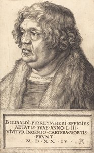 Willibald Pirkkheimer, 1524. alkotó: Albrecht Dürer