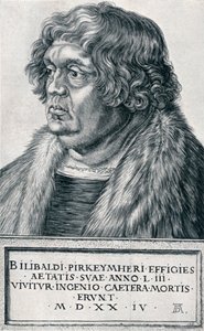 Willibald Pirkkheimer, 1524 1906 alkotó: Albrecht Dürer
