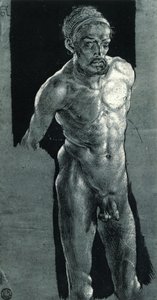 önarckép meztelenül alkotó: Albrecht Dürer