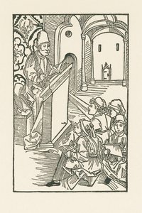 Egy tanár négy ösztöndíjasával alkotó: Albrecht Dürer or Duerer
