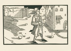 Antipho, 1492-93 körül (fametszet) alkotó: Albrecht Dürer or Duerer