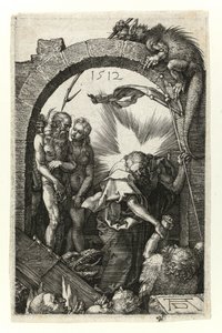 Krisztus Limbóban (Ádámmal és Évával) alkotó: Albrecht Dürer