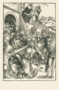 Kereszthordozó Krisztus, 1500 körül (fametszet) alkotó: Albrecht Dürer or Duerer