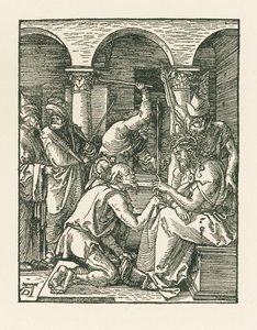 Krisztus töviskoronázása, 1509 körül (fametszet) alkotó: Albrecht Dürer or Duerer