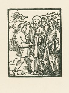 Krisztus meggyógyít egy ördögtől megszállt embert alkotó: Albrecht Dürer or Duerer