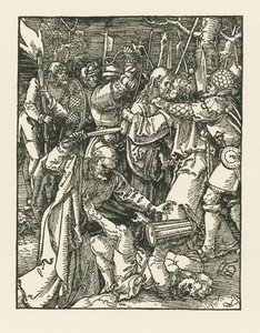 Fogságba ejtett Krisztus, 1509 körül (fametszet) alkotó: Albrecht Dürer or Duerer