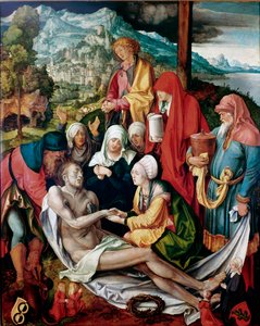 Albrecht Durer (1471-1528) depozíciós festménye 1500 kb. Homályos. 151x121 cm München, Alte Pinakothek alkotó: Albrecht Dürer