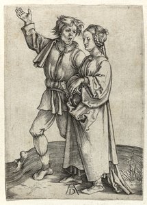 Parasztpár, 1497 körül alkotó: Albrecht Dürer