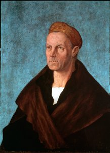Jakob II Fugger dit le Riche német bankár (1459-1525) Detrempe d