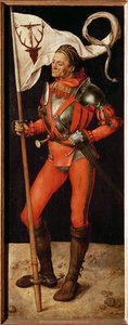 A Paumgartner-Altár jobbszárnya: Eustace (hársfára festett kép) alkotó: Albrecht Dürer or Duerer