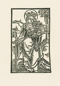 Szent Katalin alkotó: Albrecht Dürer or Duerer