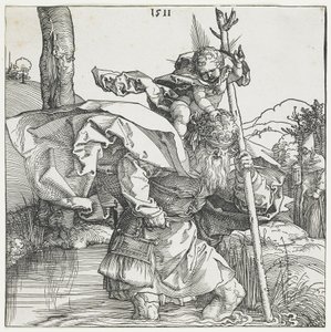 Szent Kristóf alkotó: Albrecht Dürer