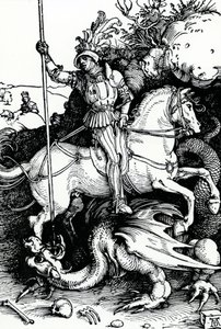 Szent György és a sárkány alkotó: Albrecht Dürer