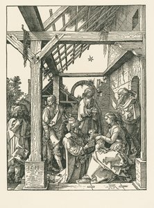 A bölcsek imádása alkotó: Albrecht Dürer or Duerer