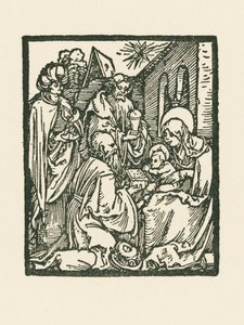A bölcsek imádása alkotó: Albrecht Dürer or Duerer