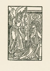 Az Annunciáció alkotó: Albrecht Dürer or Duerer