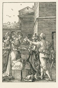 Keresztelő Szent János lefejezése alkotó: Albrecht Dürer or Duerer