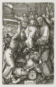 Krisztus árulása alkotó: Albrecht Dürer