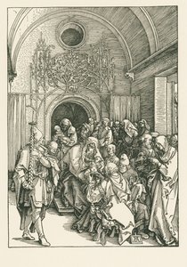 Krisztus körülmetélése, 1504 körül (fametszet) alkotó: Albrecht Dürer or Duerer