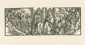 A Szűz megkoronázása alkotó: Albrecht Dürer or Duerer