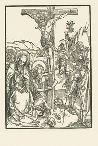 A keresztre feszítés, 1500 körül (fametszet) alkotó: Albrecht Dürer or Duerer