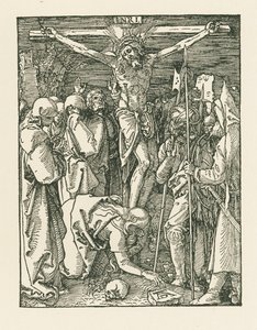A keresztre feszítés, 1509 körül (fametszet) alkotó: Albrecht Dürer or Duerer